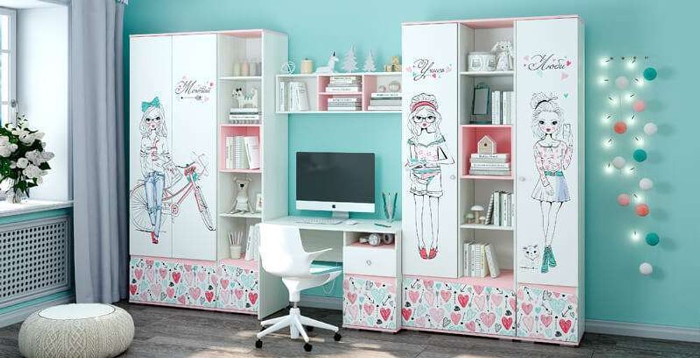 Малибу Стол письменный ПС-04