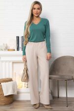 Брюки Мидл (светло-бежевые) Б14889-50М LT Collection