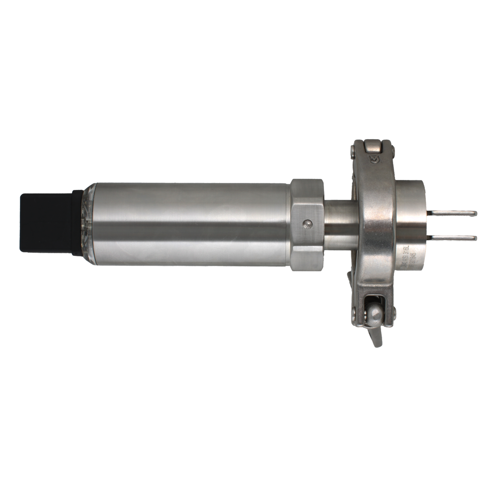 Вибрационный датчик уровня жидкостей INNOLEVEL, -40 +150°С, Pmax=40 bar, 12 - 55 VDC, IP65, соединение - Clamp DN40, удлинение 40 мм, нерж. сталь 316L, электрополировка зондов