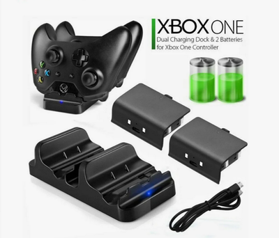 Зарядная станция для Xbox S/X One Dual Charging+2АКБ DOBE