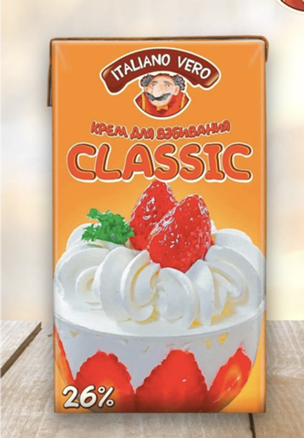 Крем на растительных маслах "ITALIANO VERO CLASSIC" 1 литр