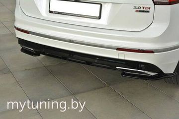 Сплиттеры бампера заднего боковые для VOLKSWAGEN Tiguan II R-Line (16-...)
