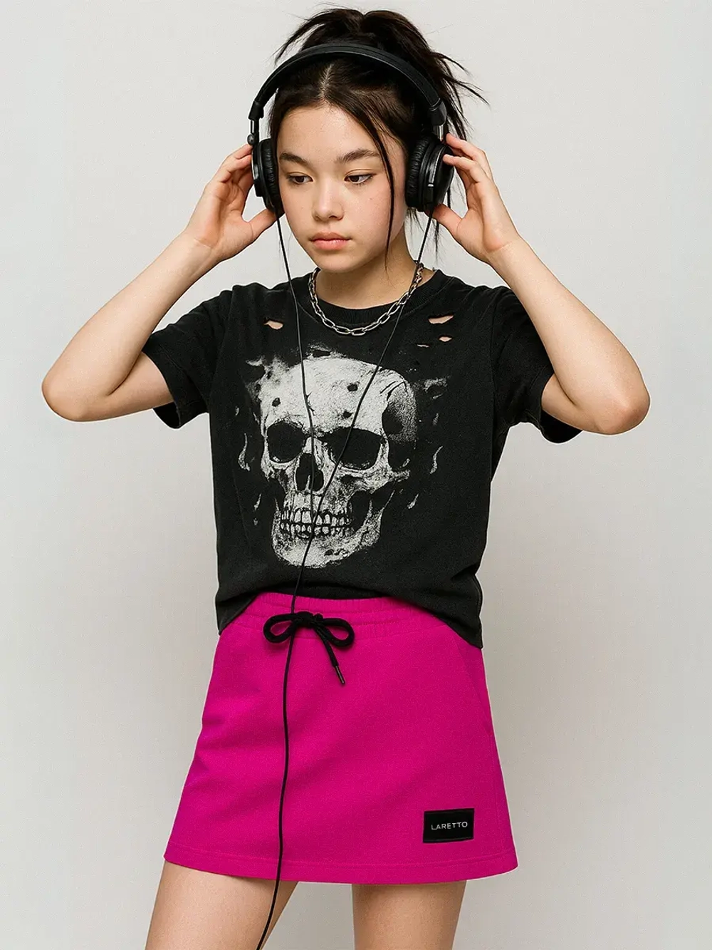 Спортивная юбка для девочки летняя