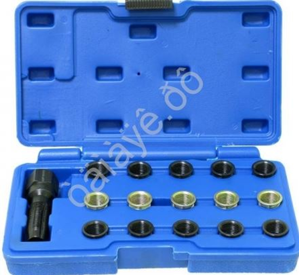 Набор для восстановления резьбы свечей зажигания M14x1.25 МАЯКАВТО™ кейс 6045вт