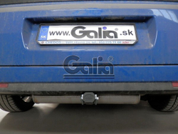 Фаркоп оцинкованный Galia F111A для FIAT Doblo 2010-, Opel Combo 2012-(паспорт и сертификат в комплекте)(без электрики)