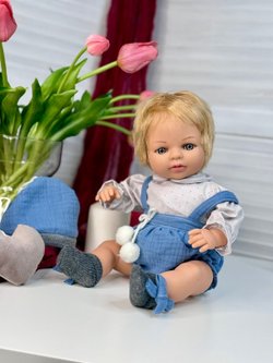 Кукла BERJUAN мягконабивная 40см Mauro (1071)