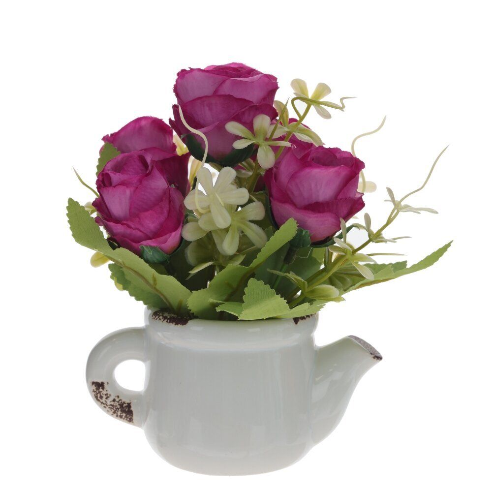 GAEM Цветочная композиция "Розы", L14 W14 H17 см, 4в.