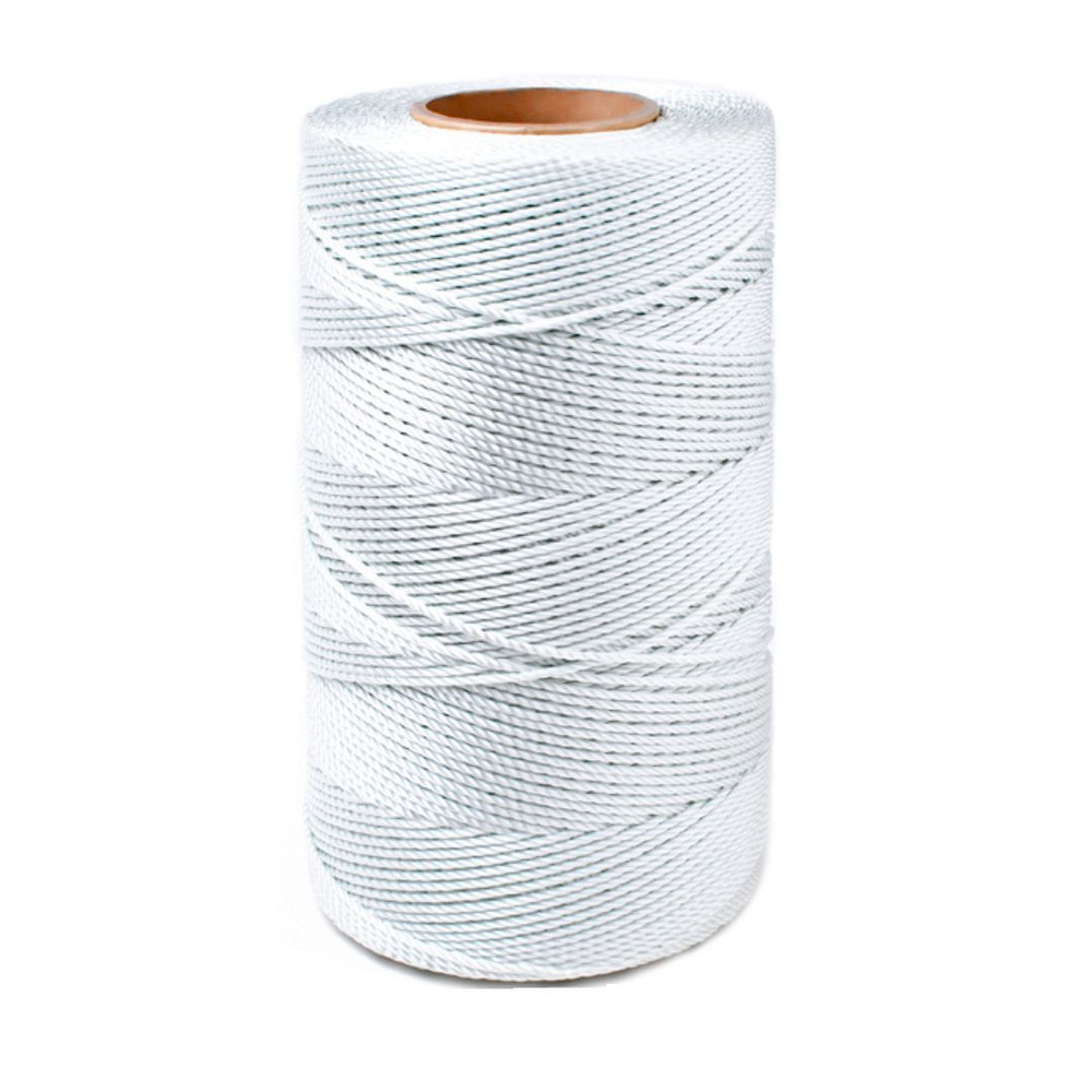 Веревка полиамидная 4,0 мм, тест 350 кг, 3,0 кг, бобина