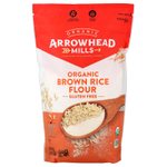 Arrowhead Mills, мука из органического коричневого риса, без глютена, 680 г (24 унции)