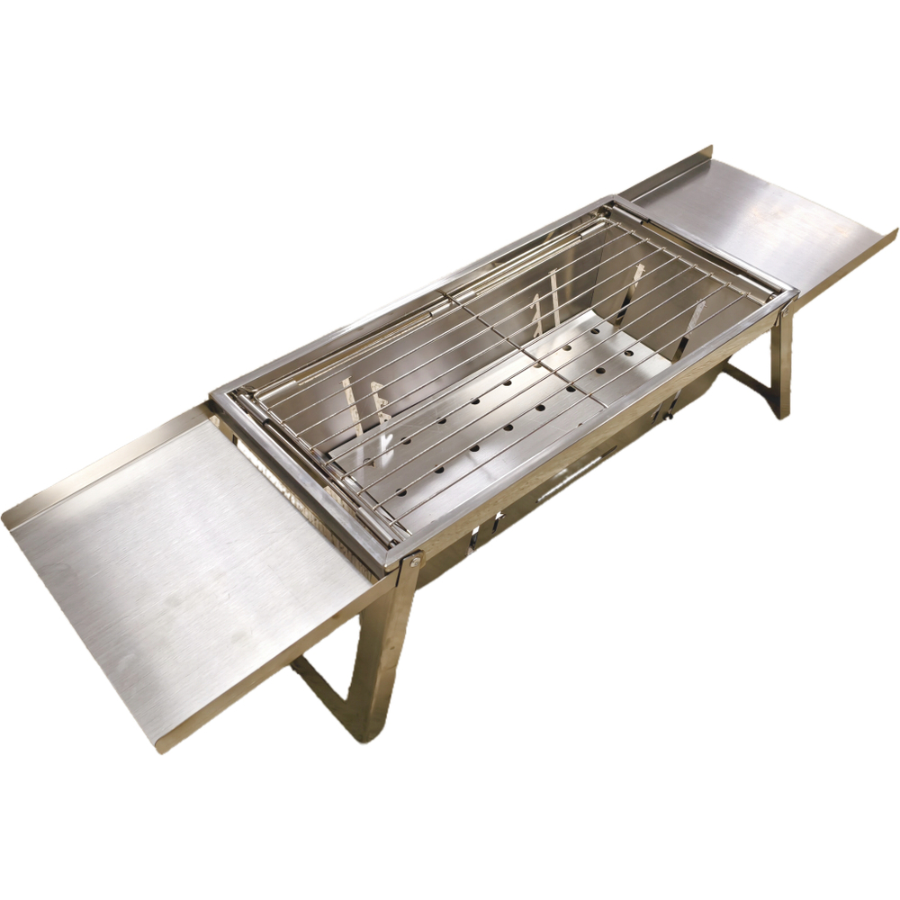 Мангал барбекю складной 71х21х16