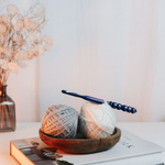 Деревянный крючок для вязания из древесины клена 8 мм. K347