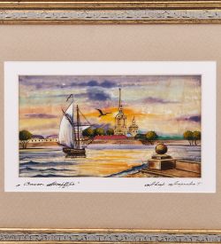 Народные промыслы ШК-55/227-02 Панно «Санкт-Петербург»