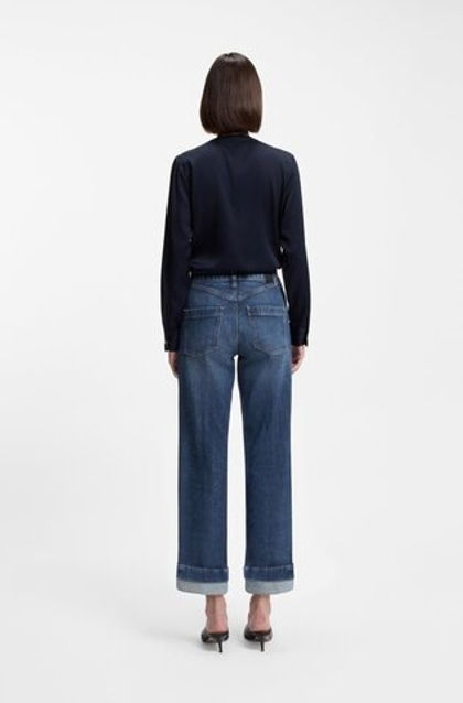 BOSS Джинсы с подворотами