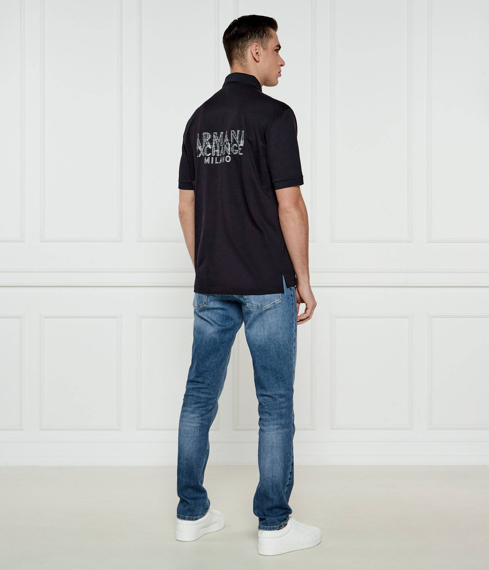 Поло Armani Exchange - темно-синий(XM000329 AF10364)