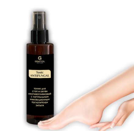 Grattol Antifungal Тоник противогрибковый с поглотителем запаха, 165мл