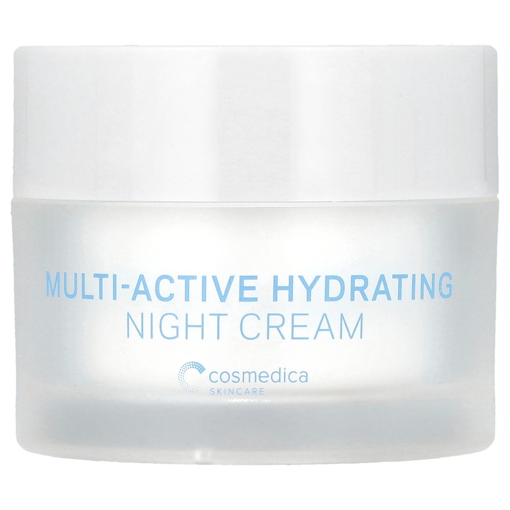 Cosmedica Skincare, мультиактивный увлажняющий ночной крем, улучшенная формула против старения, 50 г (1,76 унции)