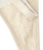 Кружевные стринги Guess Underwear - бежевый(O3BE18 KBXA0)