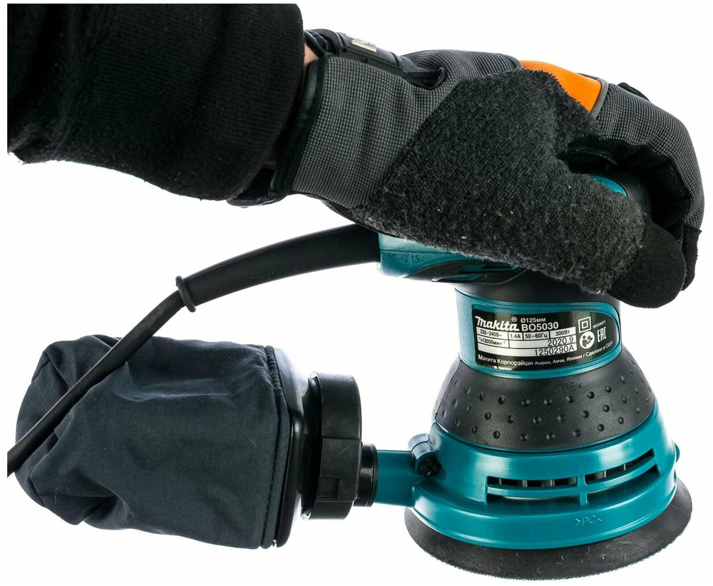 Эксцентриковая шлифмашина Makita BO5030, 300 Вт