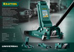 KRAFTOOL UNIVERSAL, 3.5 т, 95 - 552 мм, для СТО, универсальный подкатной домкрат (43454-3.5)
