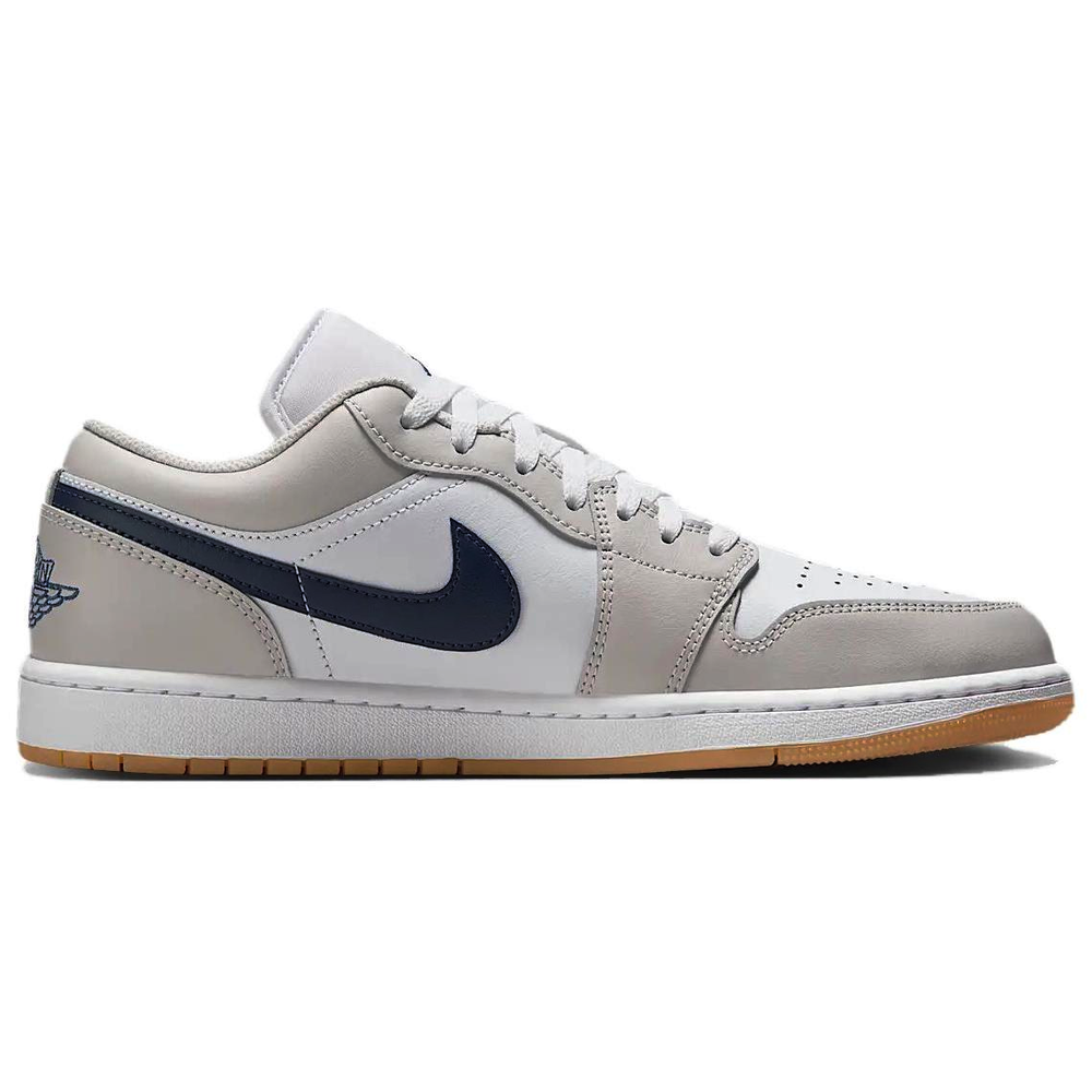 Jordan 1 Low Midnight Navy Neutral Grey