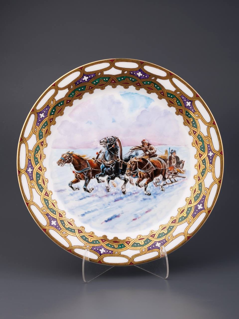 Сервиз чайный «Русская тройка»