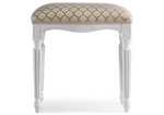 Банкетка Woodville Беттино белый, бежевый, ножки белые