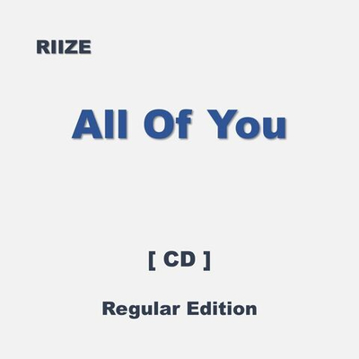 Альбом RIIZE - ALL OF YOU JAPAN Single Album REGULAR Edition
