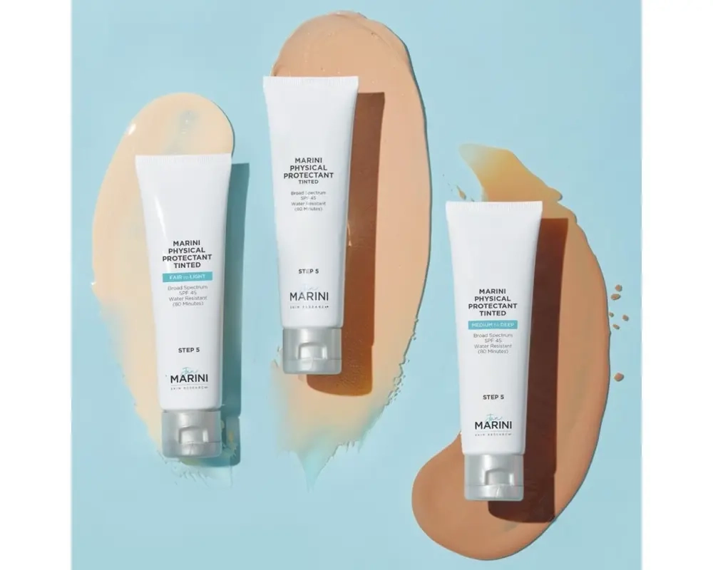 JAN MARINI PHYSICAL PROTECTANT SPF45 (tinted LIGHT) Солнцезащитный крем с тональным эффектом с SPF 45
