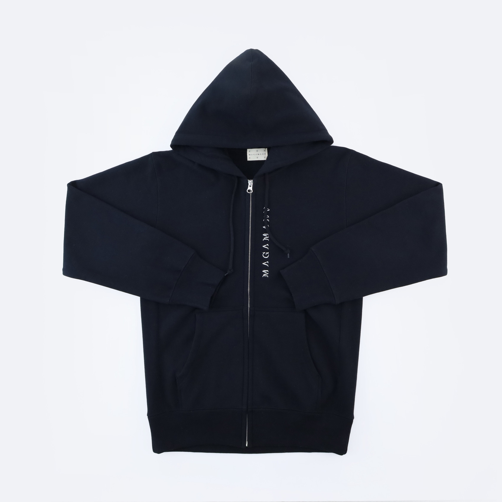 Худи Magamaev Script zipper hoodie (black) артикул: - купить в магазине Дайс