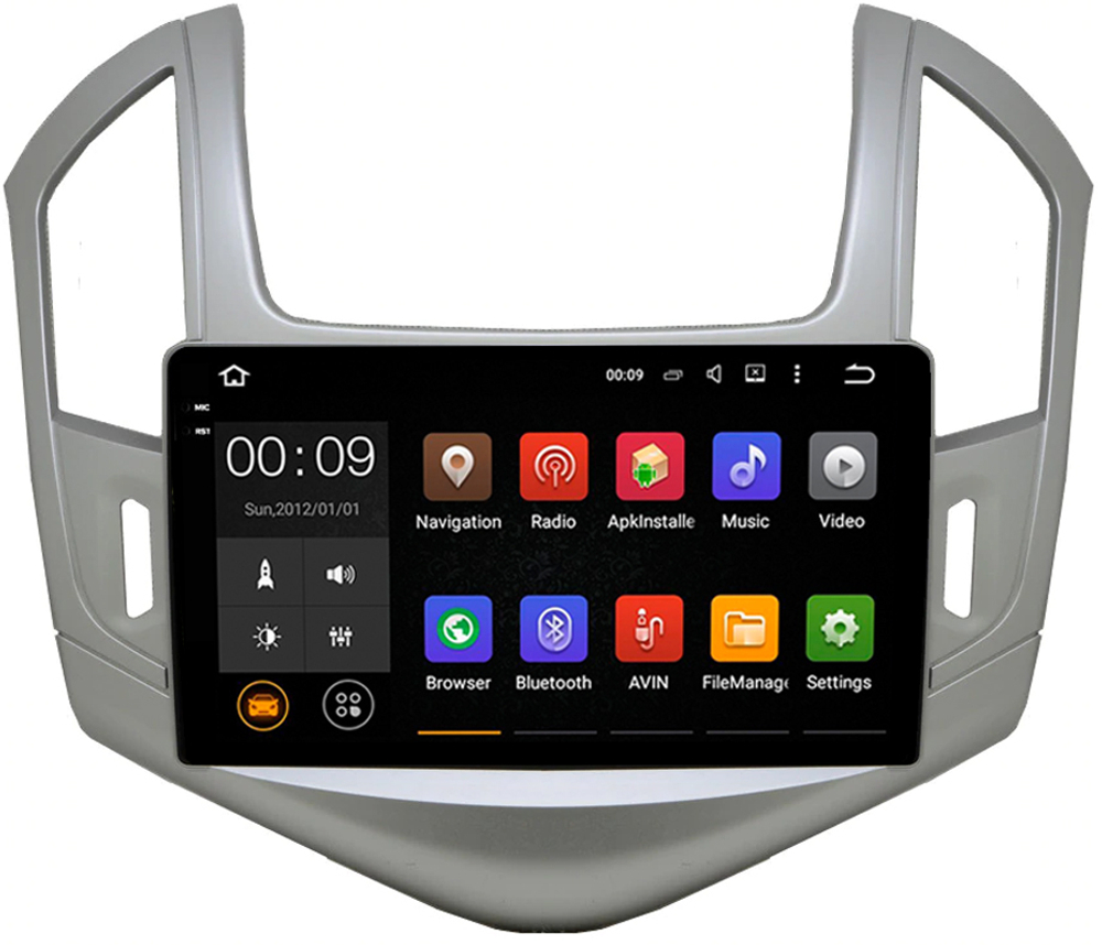 Магнитола для Chevrolet Cruze 2012-2015 - AIROC 2K RX-1305 Android 13, QLed+2K, ТОП процессор, 8/128, CarPlay, SIM-слот