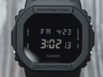 Японские наручные часы Casio G-SHOCK DW-5600BB-1E с хронографом