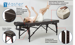 Массажный стол Master SUPREME складной