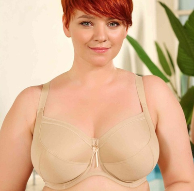 Бюстгальтер Мягкая чашка Обжаренный миндаль Беларусь