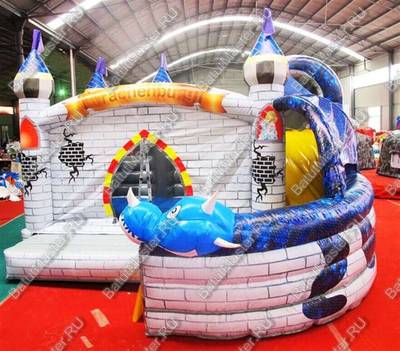 Коммерческий надувной батут "Змей Горыныч младший"
