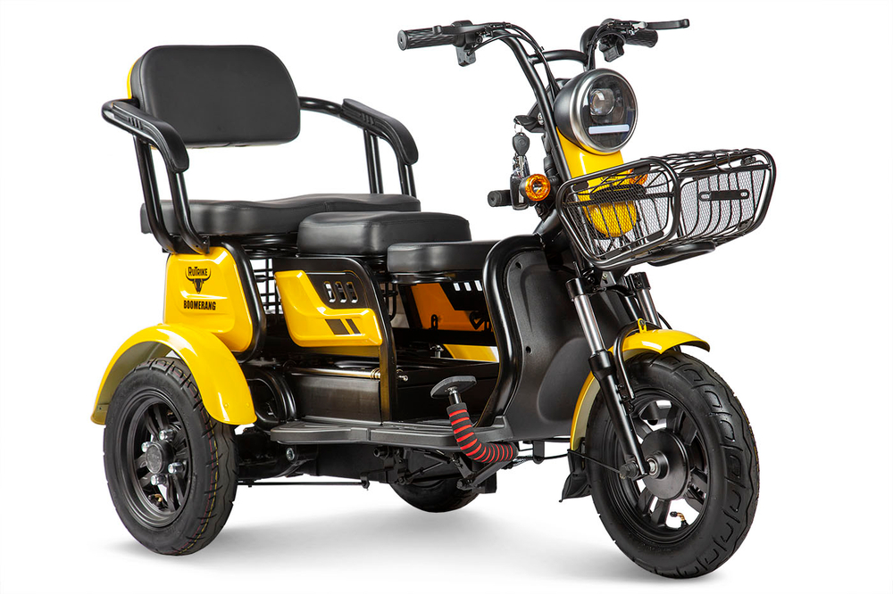 Трицикл Rutrike Бумеранг Желтый-2338