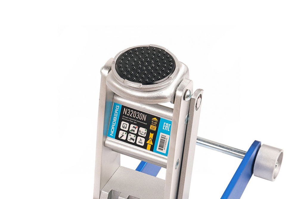 NORDBERG (N32030N) Домкрат подкатной алюминиевый, 3 т