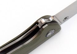 Нож Широгоров Ф3 S30V G10 3D олива подшипникифотография - 8