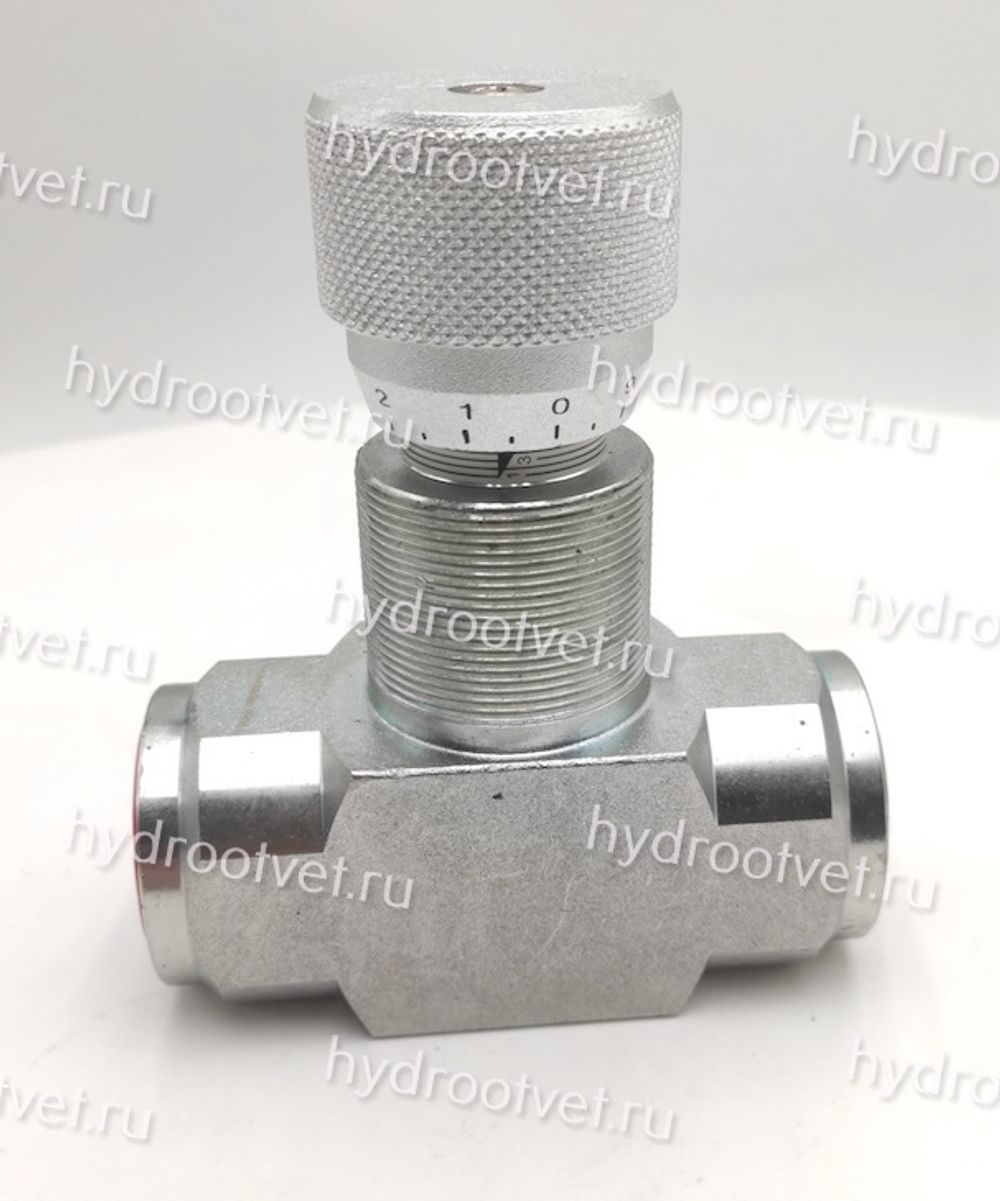 STB-G1-11-1 - Дроссель трубного монтажа c рукояткой, G1", без обратного клапана