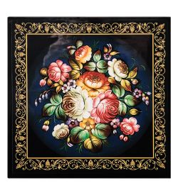 Народные промыслы ШК-11/ 7-I Шкатулка в технике декупаж (16х16х5)