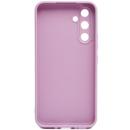 Накладка Samsung A14 4G/5G силикон матовый сиреневый Soft Case Zibelino