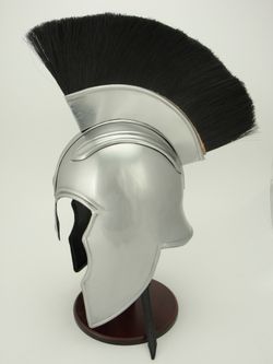 Nautical Шлем троянский "Ахиллес" с черным плюмажем