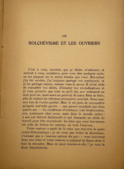 T.G. Masaryk. Sur le bolchйvisme: Le bolchйvisme et les ouvriers... 1921