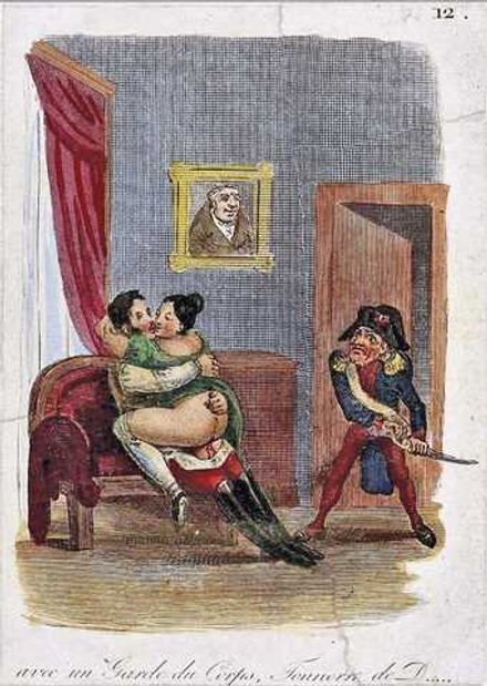 Charles-Joseph Travies de Villers (1804-1859) - эротическое искусство французского художника