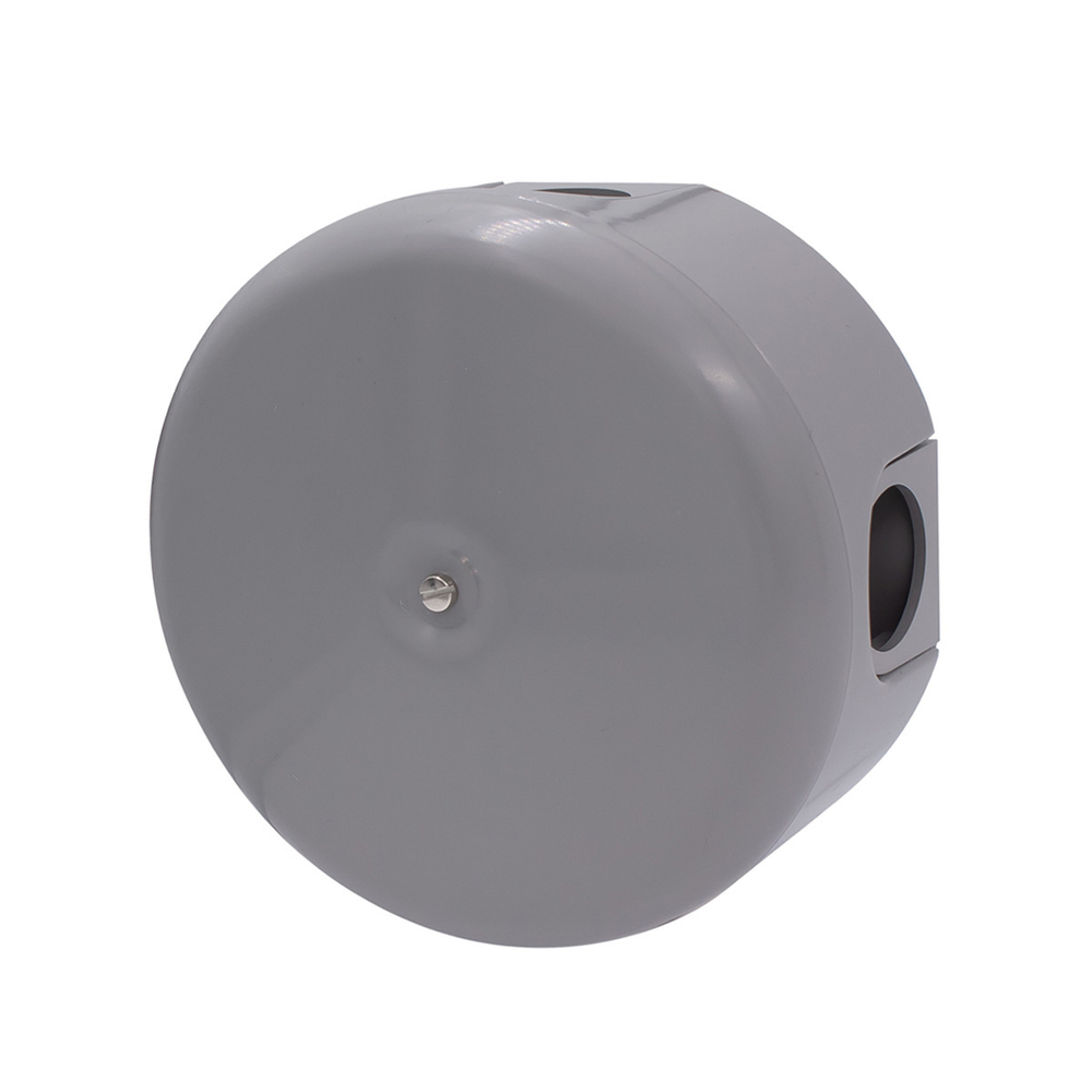 Распределительная коробка 78мм, пластик, цвет Титан (4 кабельных ввода в комплекте) B1-521-26-K