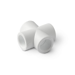 Крестовина PPR Ду20-50, белая, Pro Aqua