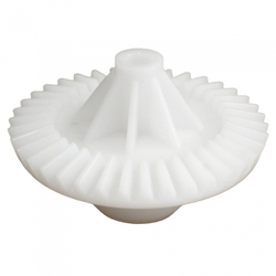 Шестерня мясорубки Philips средняя (из блока PH011), D=76/30/14mm, H=48/9mm, d=7mm, 38 зубьев