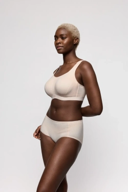 PRIMADONNA SPORT THE GYM Спортивные трусы с высокой талией, светло-бежевый