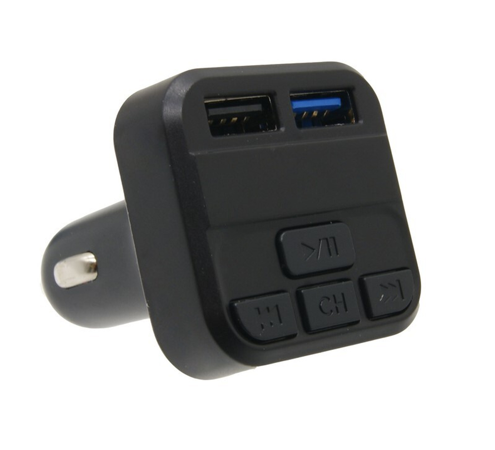 Автомобильный FM-трансмиттер X26 Bluetooth (черный)