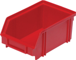 Ящик сплошной 170×105×75 мм, объем 1.34 л., арт.: 7968, красный, код: 00564