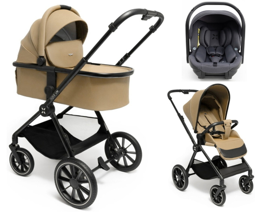 Коляска Agex Life 3 в 1 с автокреслом i-Team Grey ALB269 Beige (Бежевый)